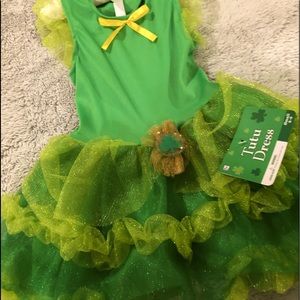 Girls Clover TuTu dress